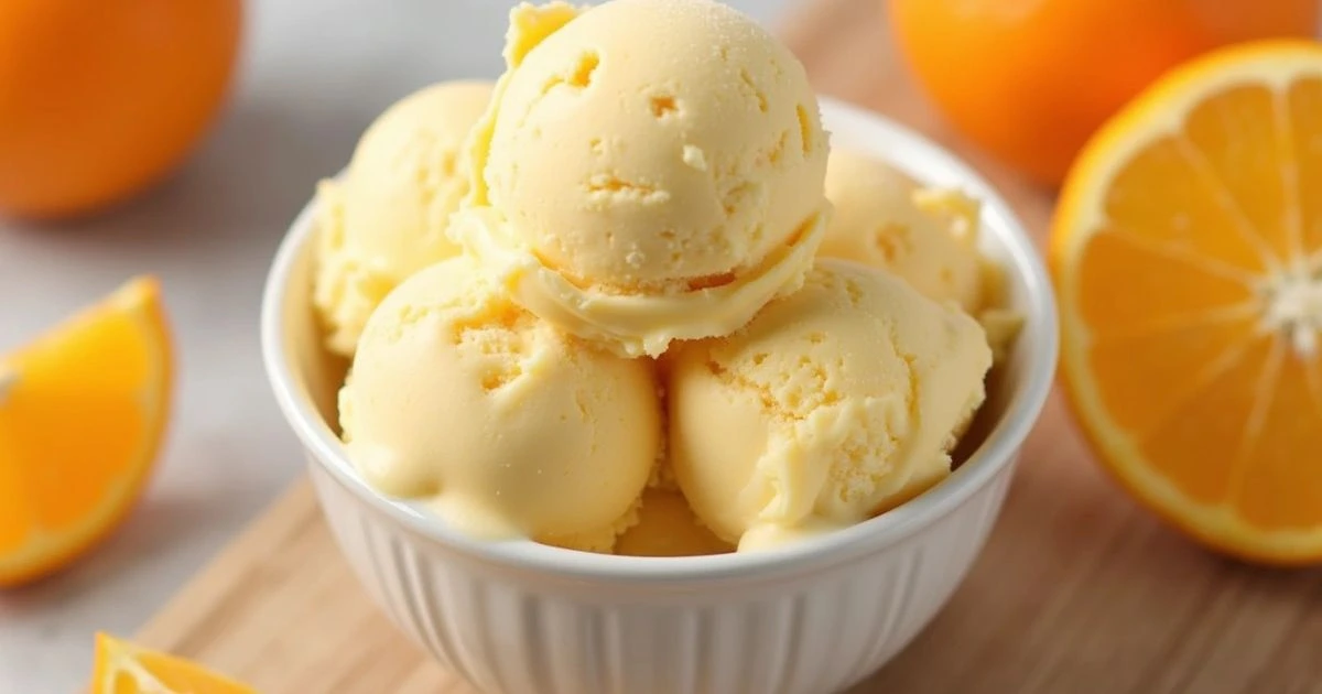 Orange Ice Cream