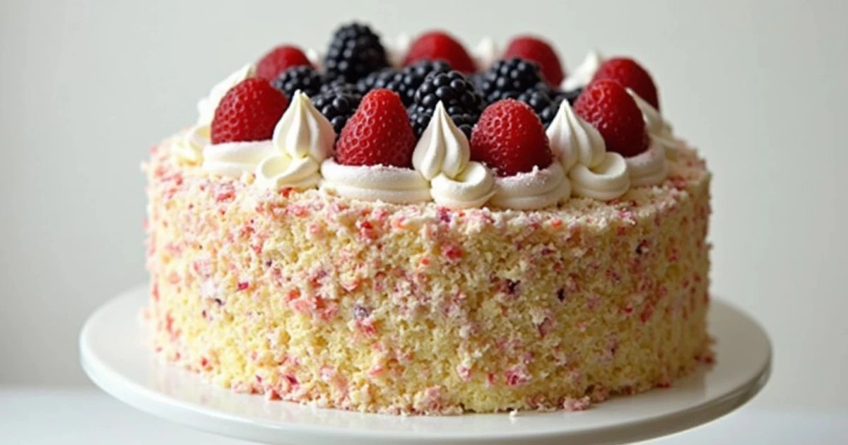 Chantilly Cake With Berries