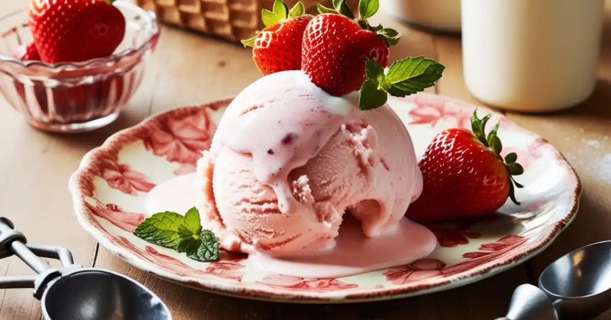 Strawberry Ice Cream recipe