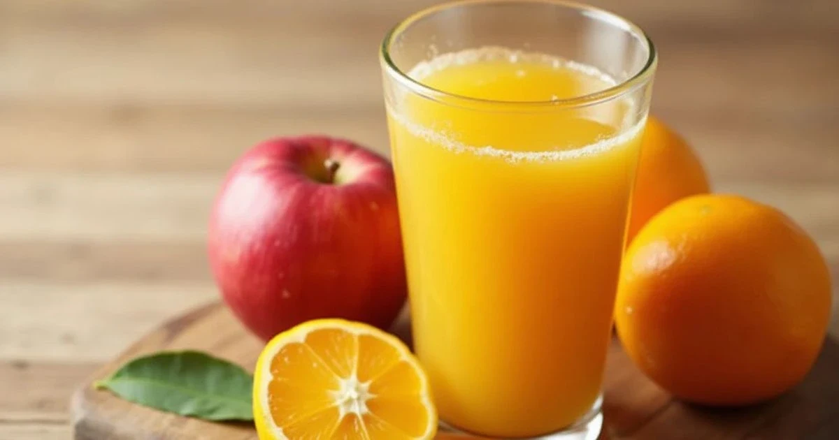 apple orange juice