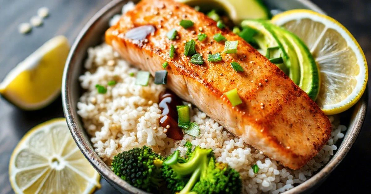 salmon and rice recipe