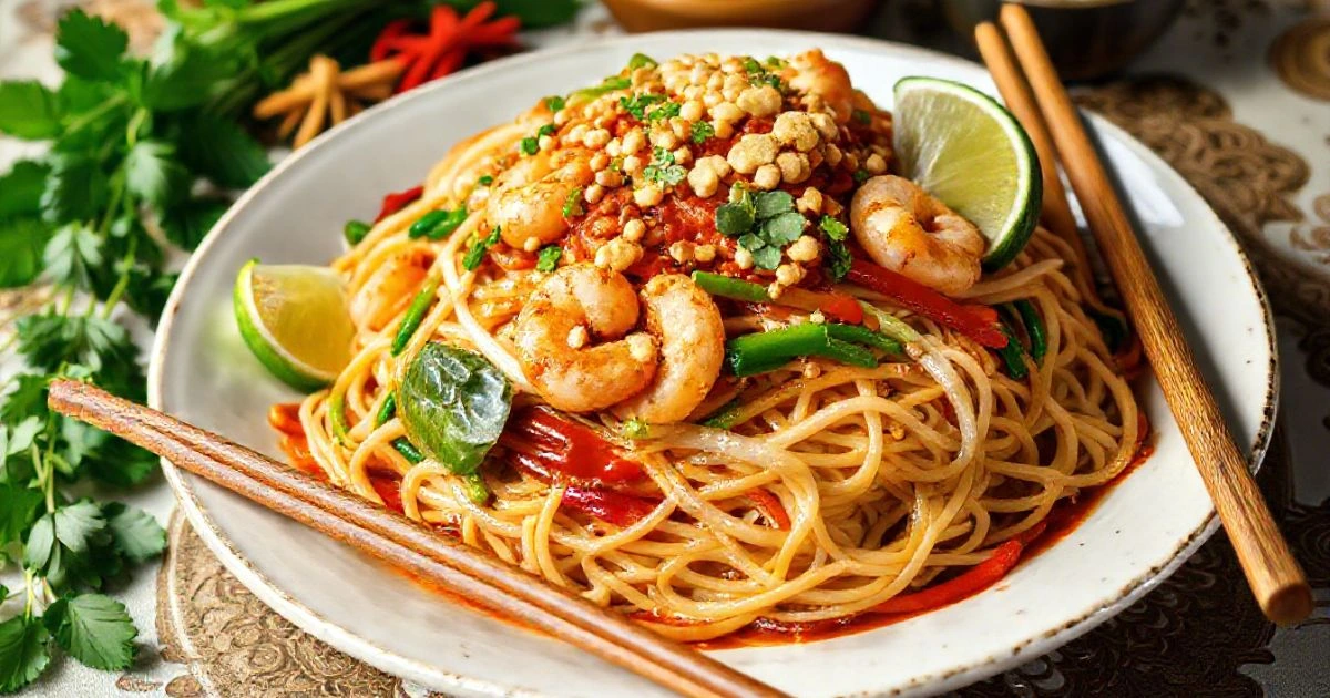 healthy pad thai recipe