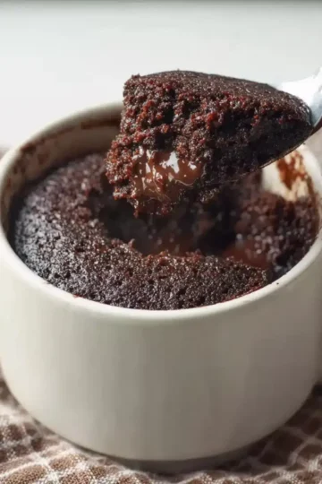 chocolate mug cake recipe.