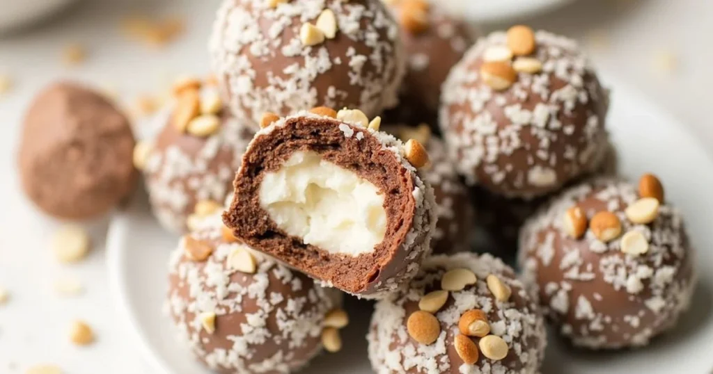 Almond Joy Coconut Bites