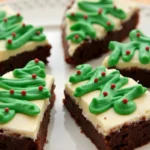 Christmas Tree Brownies