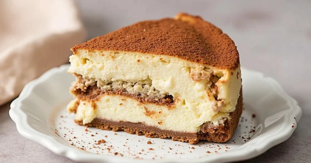 baked tiramisu cheesecake