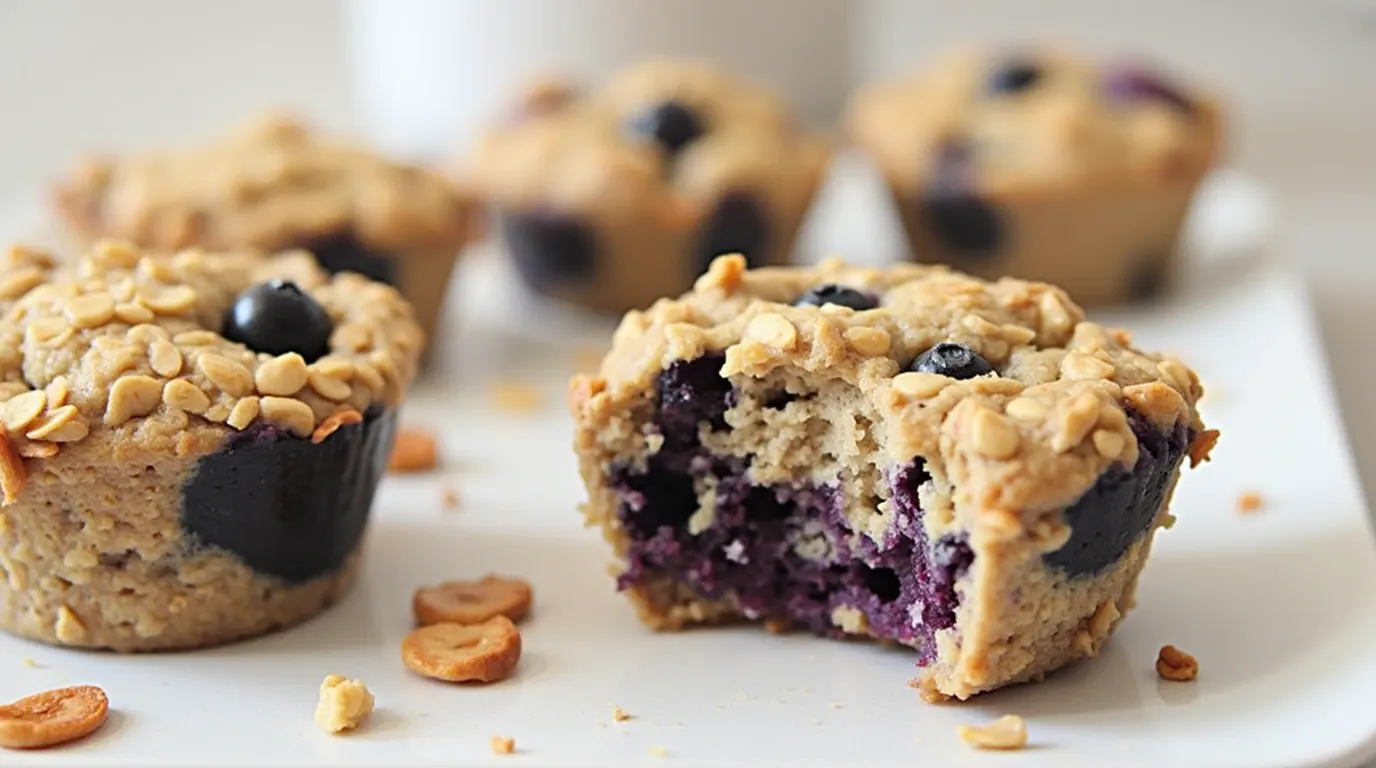 Blueberry Banana Oatmeal Cups