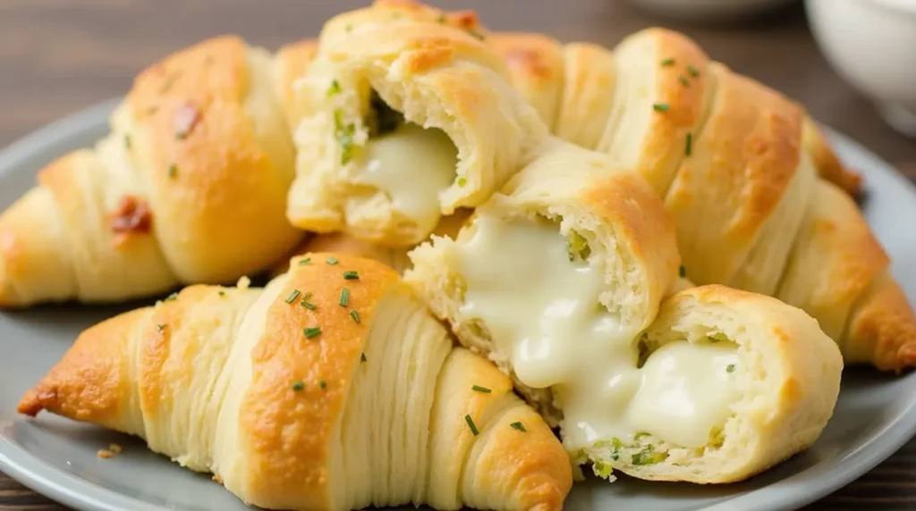 Cheesy Garlic Crescent Rolls