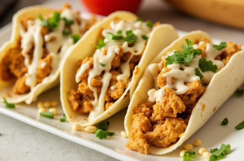 Low-Carb Ground Chicken Tacos - Healthy & Satisfying!