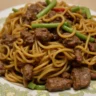 Mongolian Beef Noodles