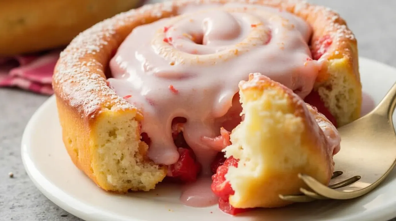 Strawberry Cinnamon Rolls