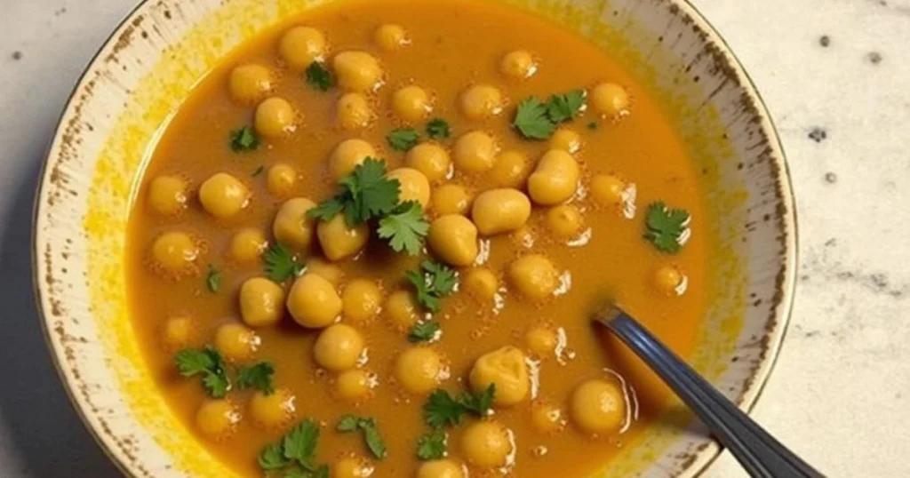 Healthy Chickpea Soup Recipe