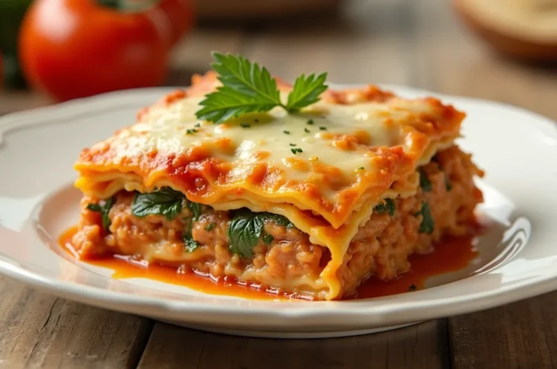 Easy Vegetarian Lasagna Recipe – Perfect for Dinner