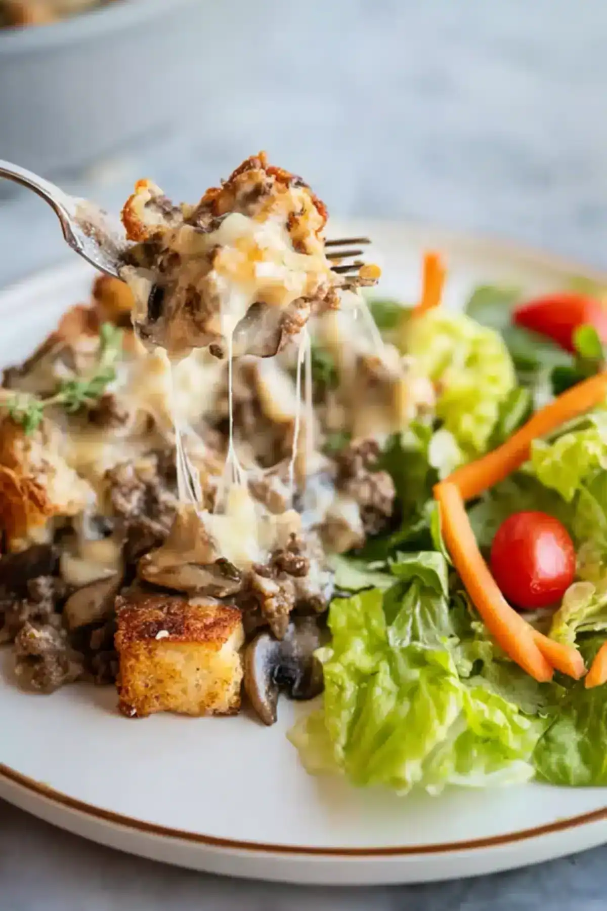 a deliciously cheesy dinner recipe