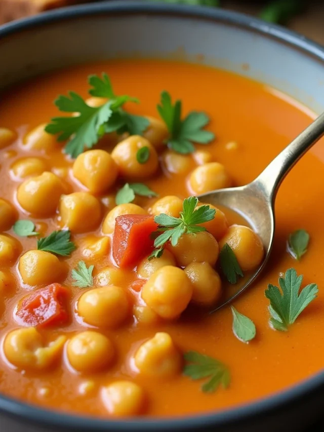 Healthy Chickpea Soup Recipe