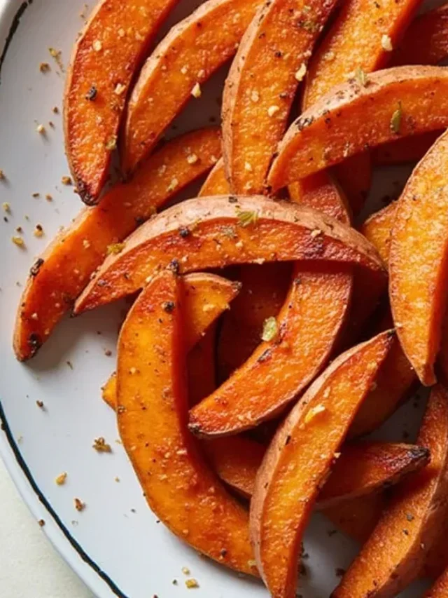 Crispy Roasted Sweet Potatoes
