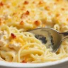 Creamy Chicken Spaghetti Casserole: Perfect for Potlucks