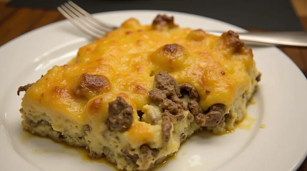 Philly cheesesteak casserole