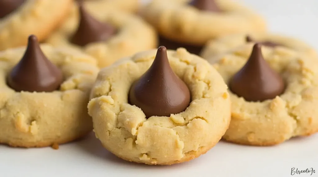 Peanut Butter Blossoms – Soft Cookies with a Chocolate Kiss Center