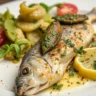 Perfect Mediterranean Branzino