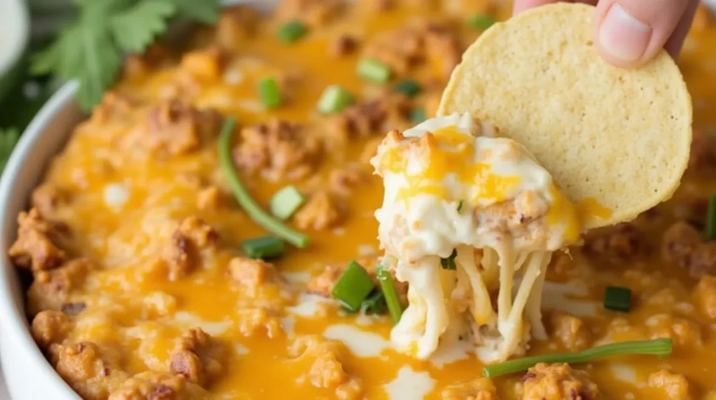 Cheesy Texas Trash Dip Recipe