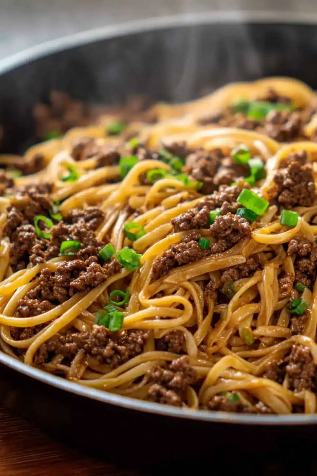 mongolian beef noodles