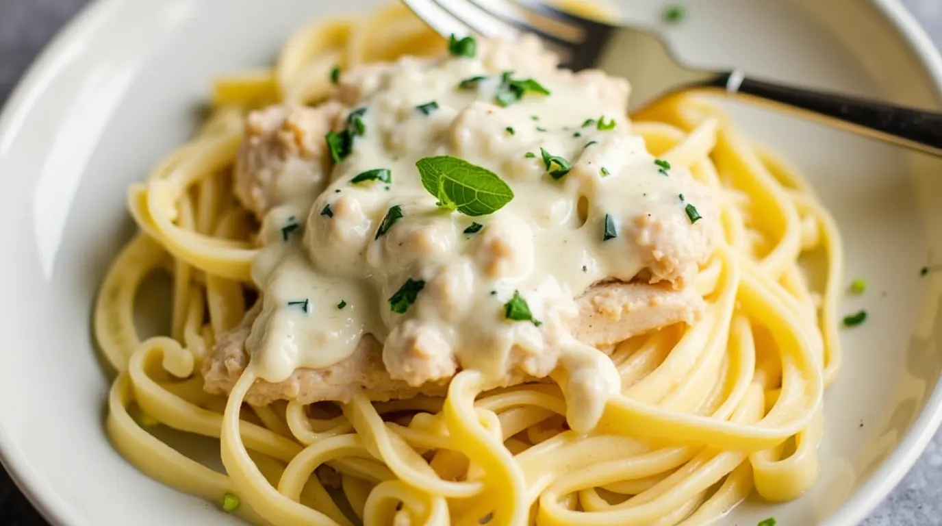 Chicken Fettuccine Alfredo