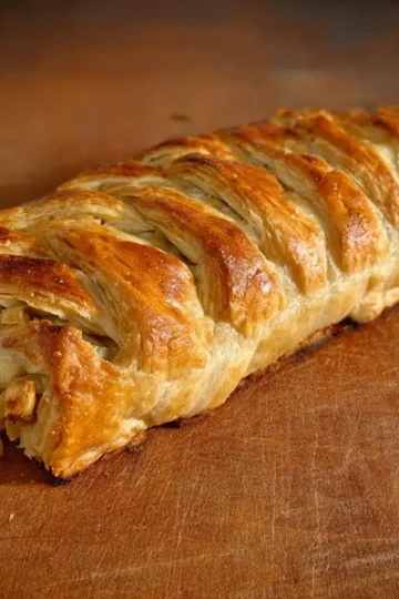 Chicken and cheese jalousie