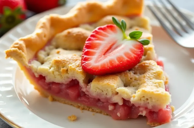 You’ll Regret Not Trying This Strawberry Rhubarb Pie!